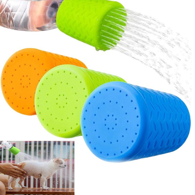 Swim Cap Silicone - Rociador Portátil para Bañar Mascotas, Fácil