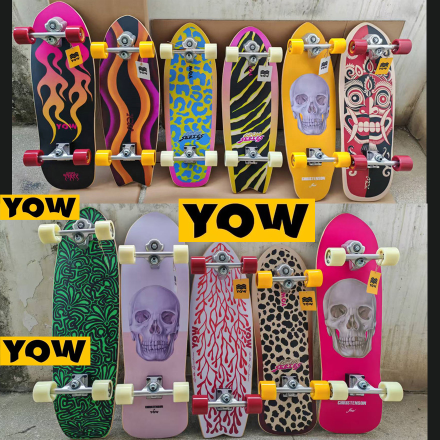 Skateboard Complete Deck - YOW land surf monopatín longboards kits