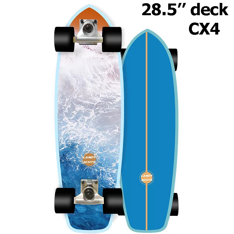 Skateboard Complete Deck - Tabla de Surfskate de cubierta cóncava