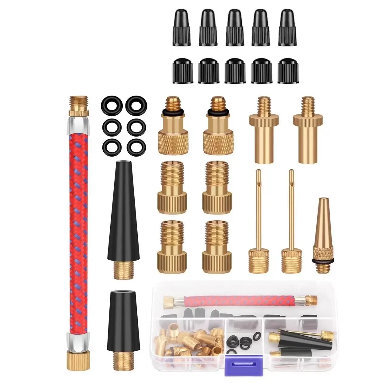 Basketball Pump Needle - Kit adaptador de manguera de aire