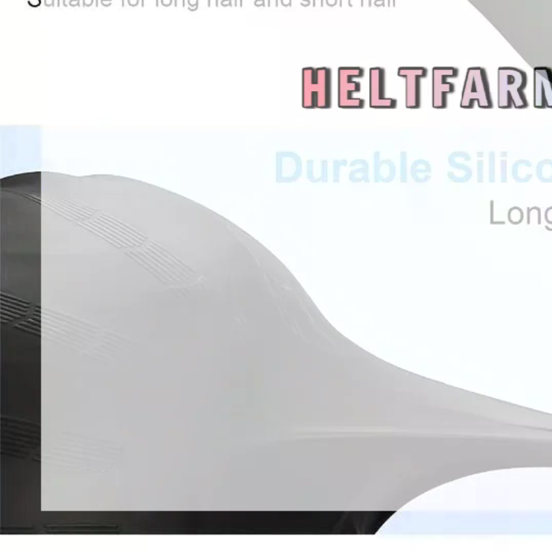 Swim Cap Silicone - /HTF/ Gorro de Natación Impermeable de