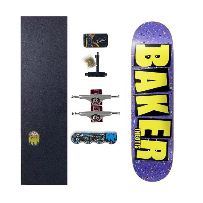 Skateboard Complete Deck - Conjuntos completos de patinetas BAKER, 100%