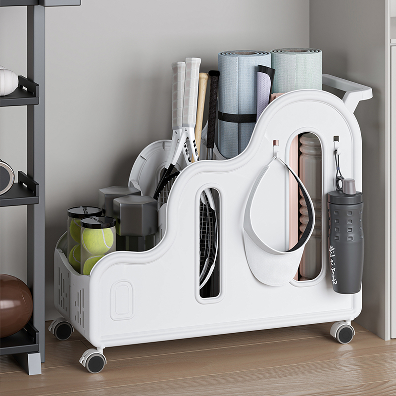 Carrito organizador móvil para - Sports Equipment Trolley reseña y precio