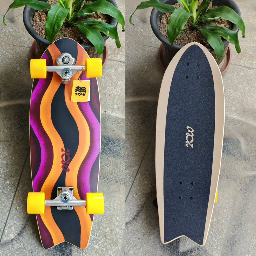 YOW land surf monopatín longbo - Skateboard Complete Deck reseña y precio