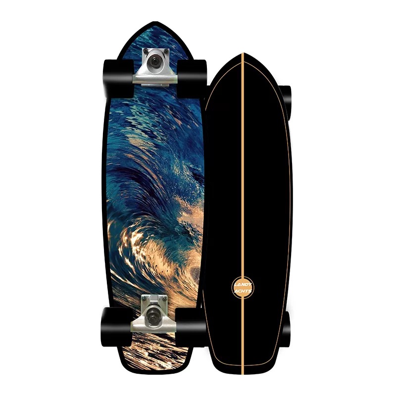 Tabla de Surfskate de cubierta - Skateboard Complete Deck reseña y precio