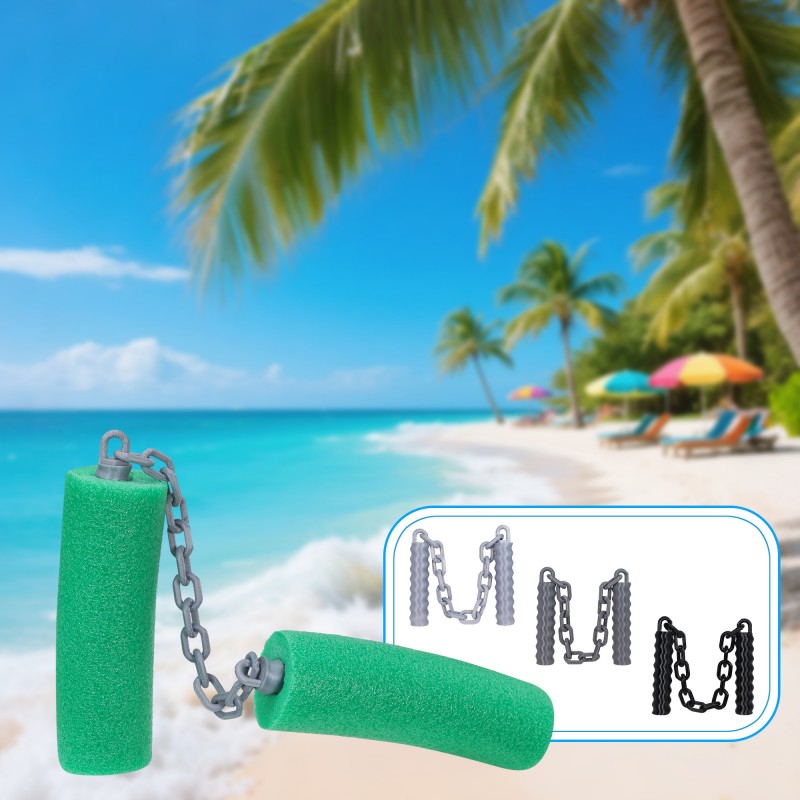 Espada de fideos para piscina  - Foam Pool Noodle reseña y precio