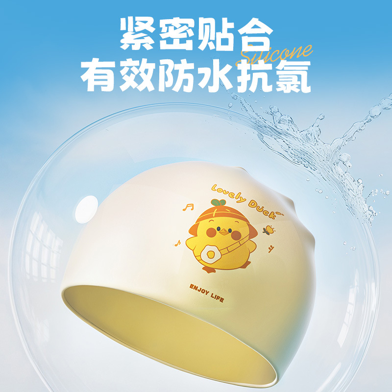 Bonitas gorros de natación par - Swim Cap Silicone reseña y precio