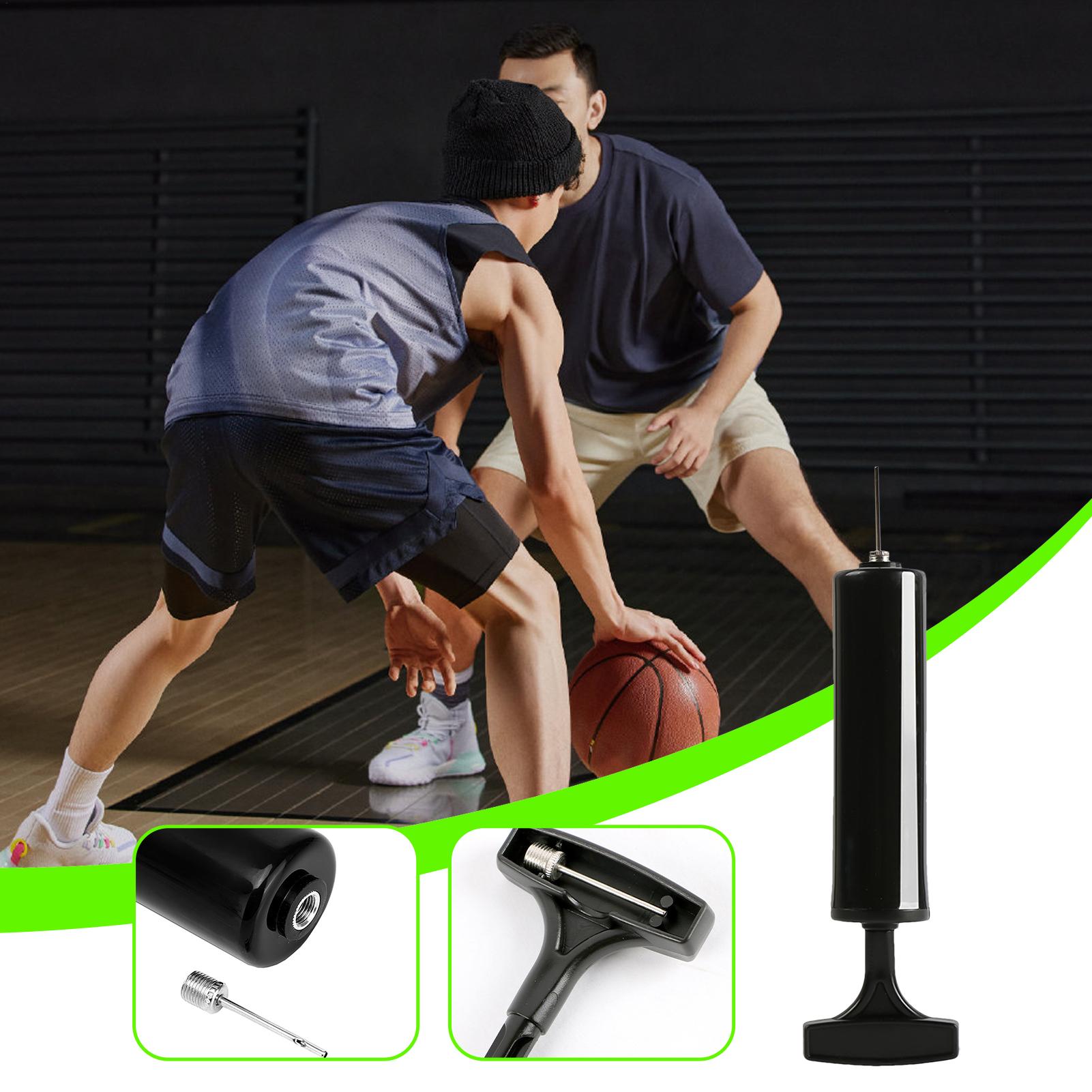 Bomba de aire compacta portáti - Basketball Pump Needle reseña y precio