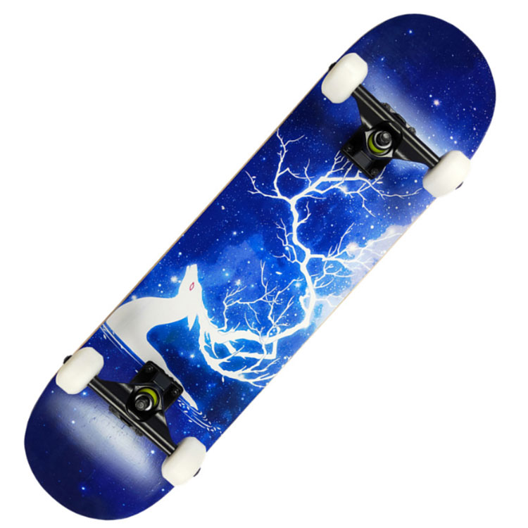 Patineta Completa de Madera de - Skateboard Complete Deck reseña y precio