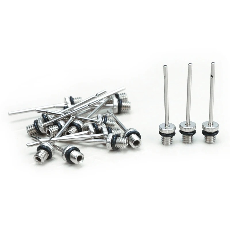 Agujas universales de acero in - Basketball Pump Needle reseña y precio