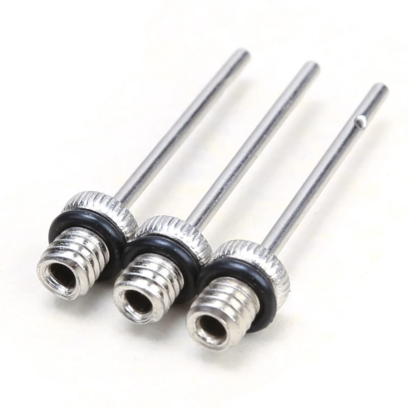 Agujas universales de acero in - Basketball Pump Needle reseña y precio