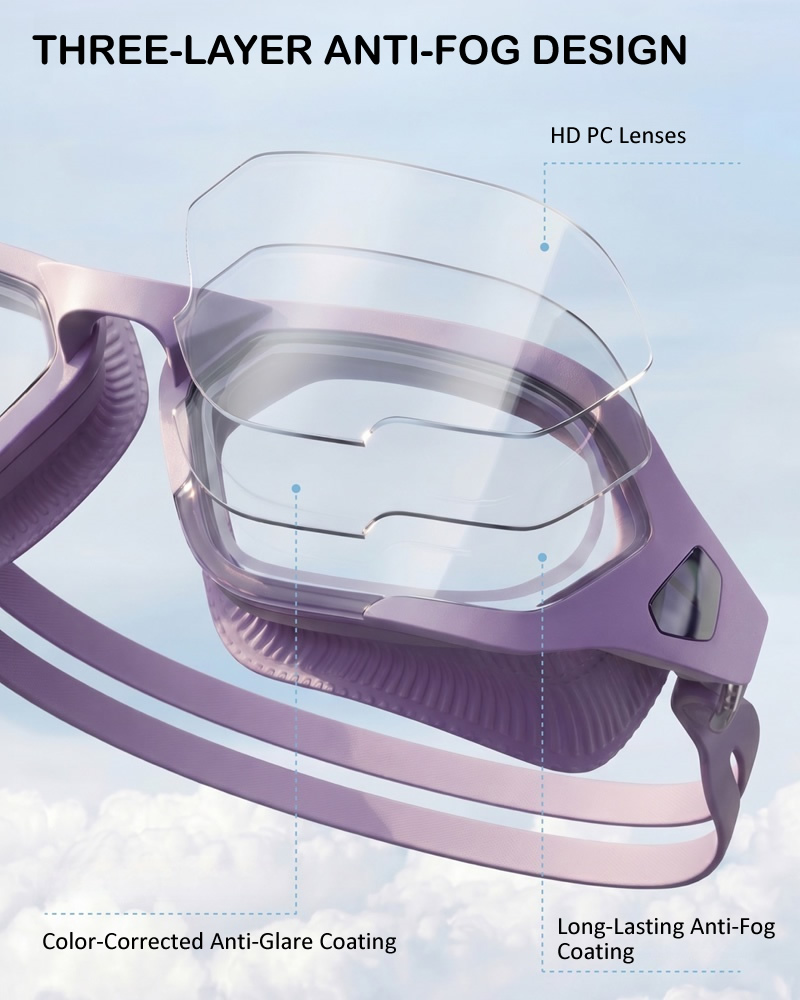 NUEVAS Gafas de Natación HD An - Swim Cap Silicone reseña y precio
