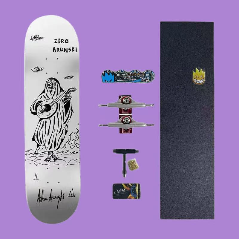 Patineta Completa ZERO Burleig - Skateboard Complete Deck reseña y precio