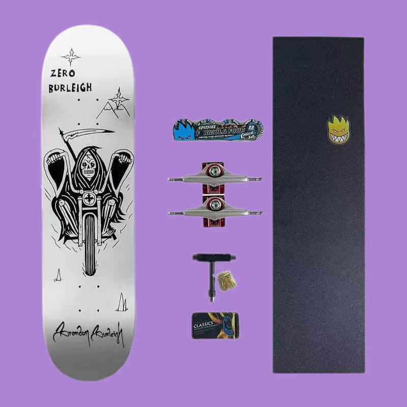 Patineta Completa ZERO Burleig - Skateboard Complete Deck reseña y precio