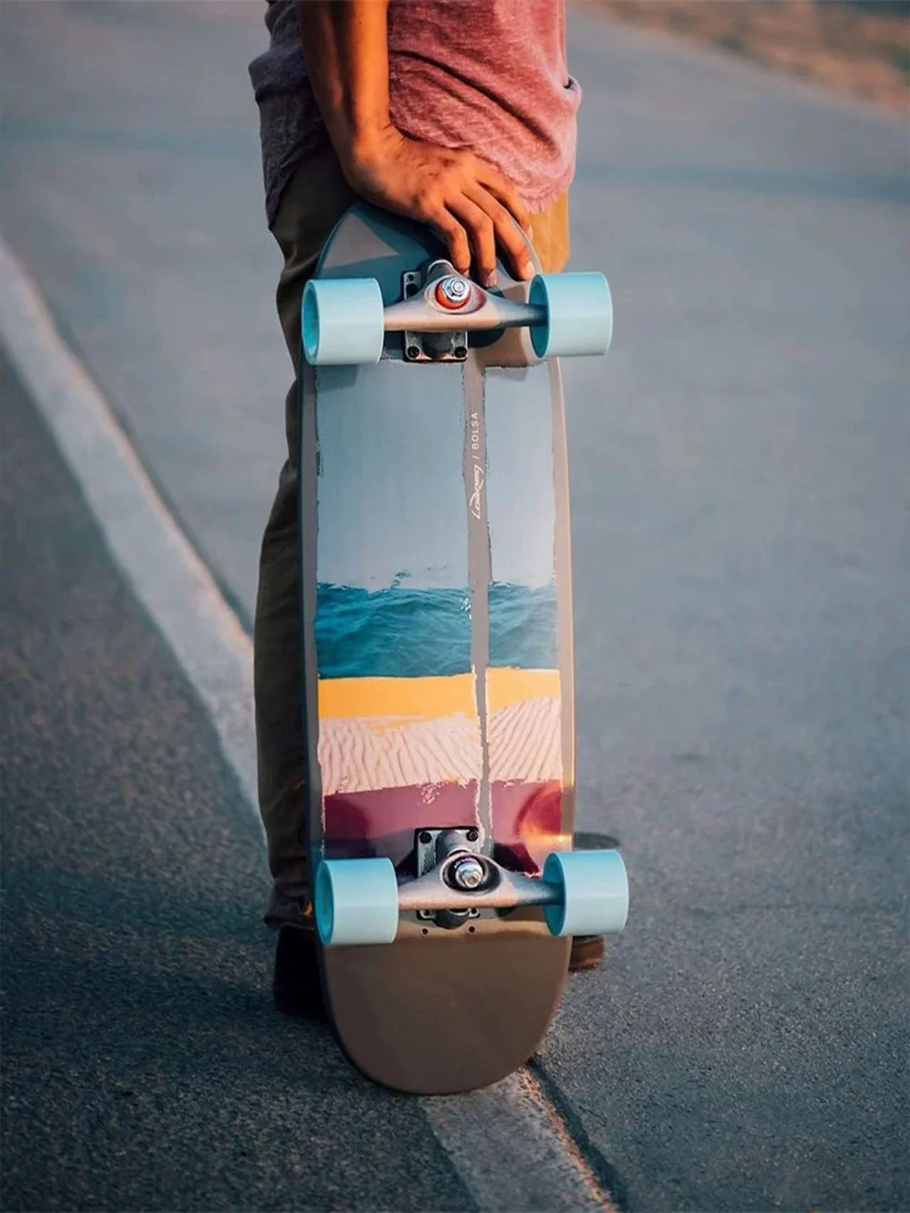 Surf Land Skateboard CX4 CX7 A - Skateboard Complete Deck reseña y precio