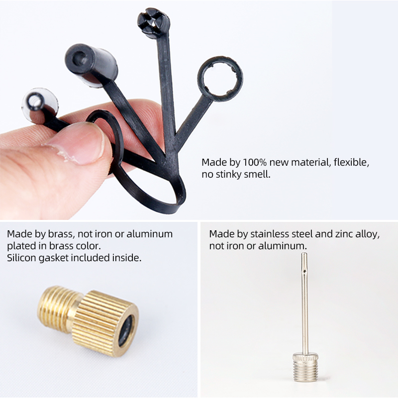 Boquilla infladora Deemount 4  - Basketball Pump Needle reseña y precio