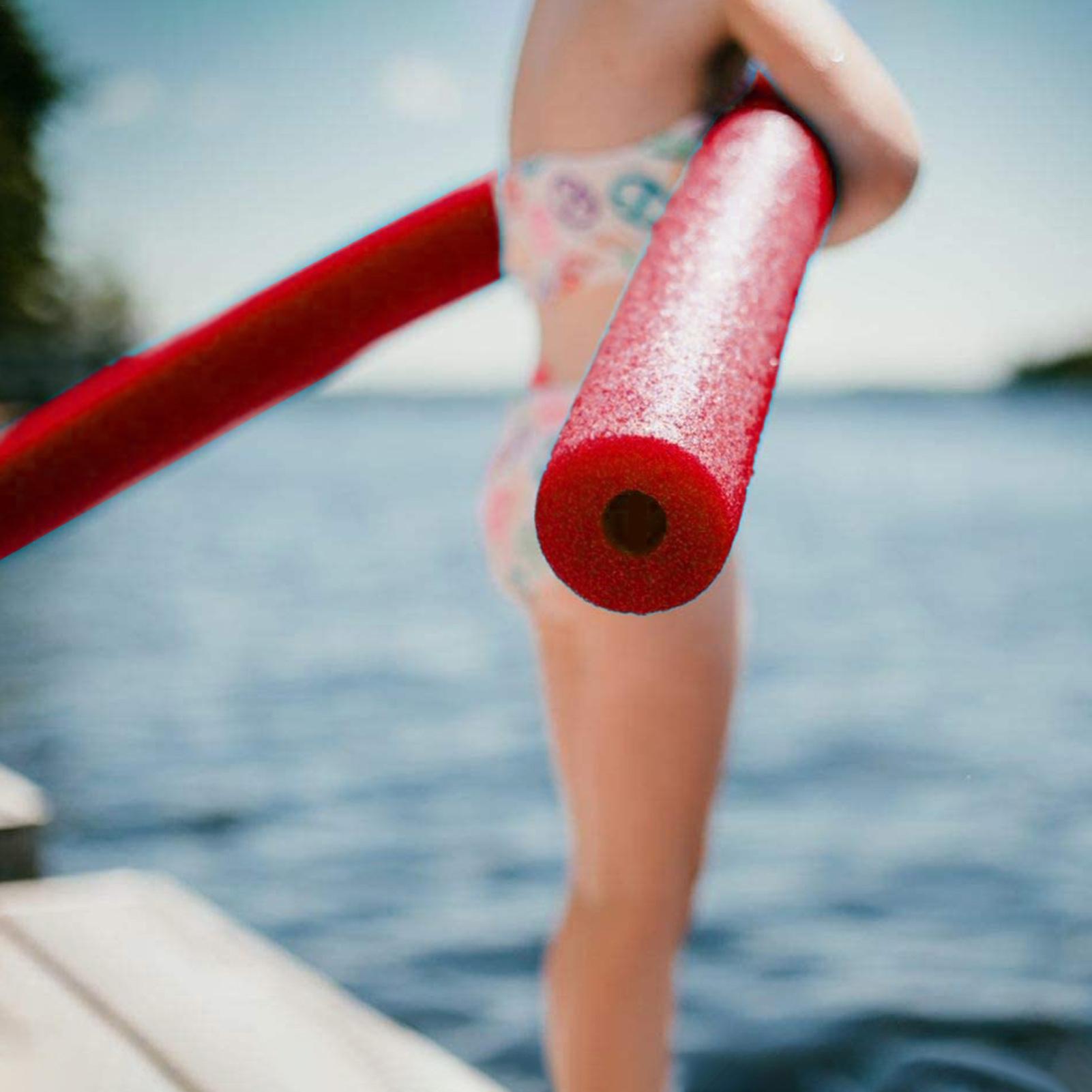 Flotador de piscina para nadar - Foam Pool Noodle reseña y precio